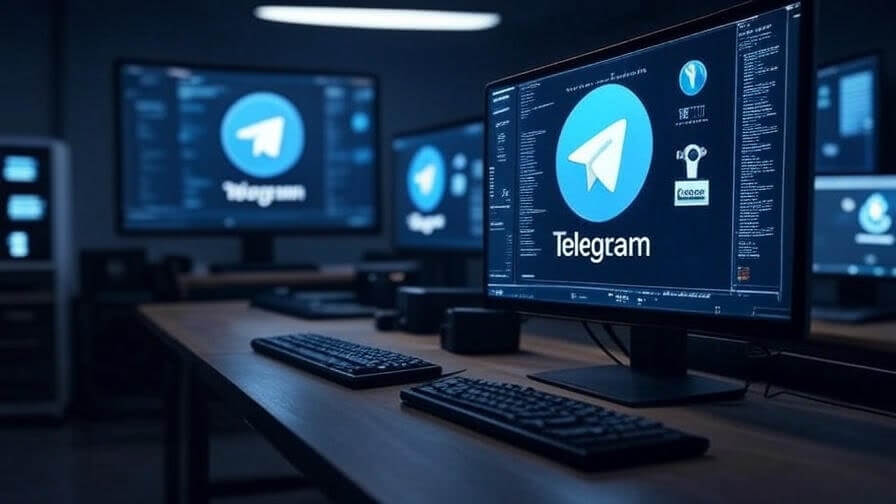 Telegram çoklu cihaz yayın merkezi
